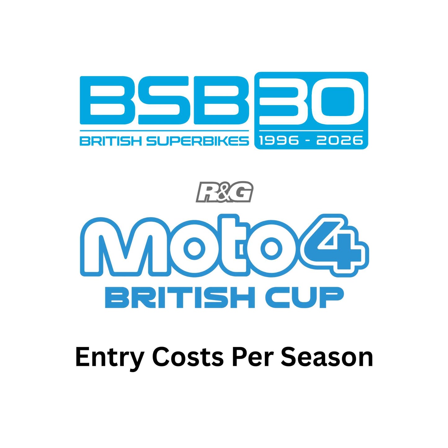 Moto4 2026 Entry Fees Per Season (Sponsorship Purchase)