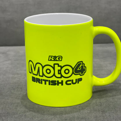 HKC27 Moto4 Fluorescent Yellow Mug