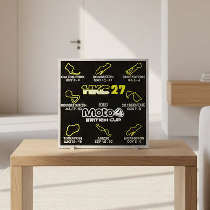 HKC27 2026 Moto4 3D Printed Calendar