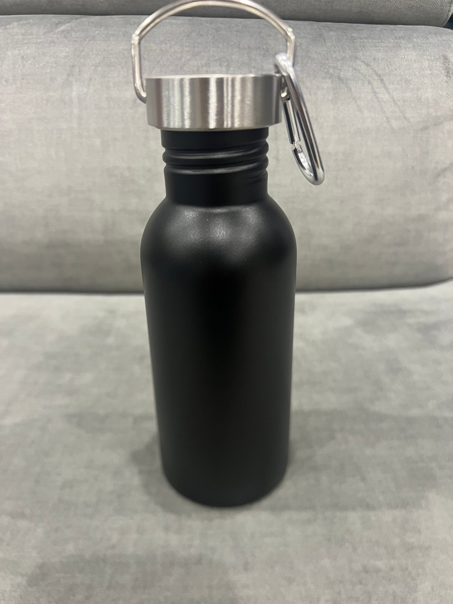 HKC 600ml Stainless Steel Reusable Water Bottles with Handle & Carabiner