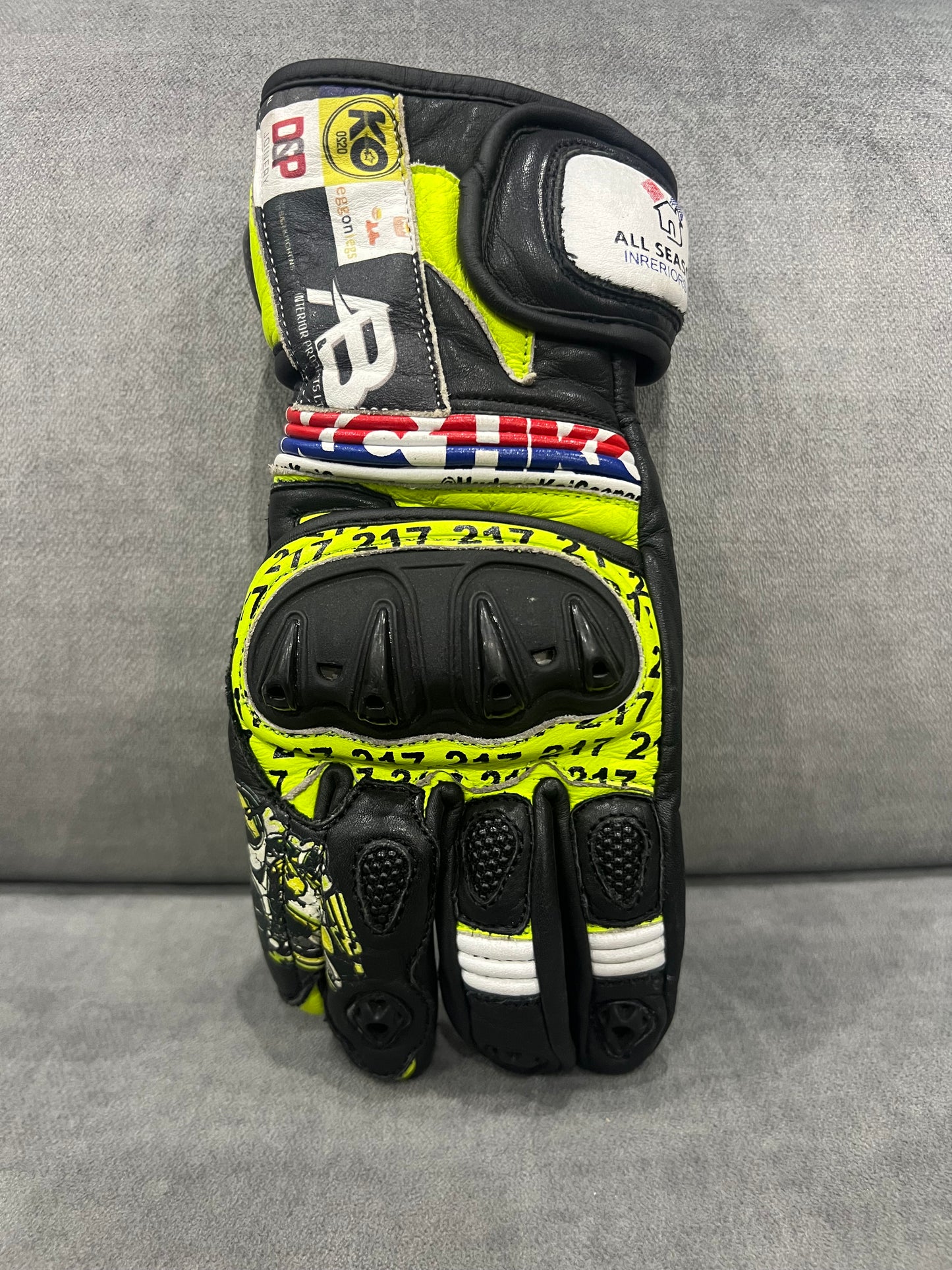 HKC217 Leather Glove Left [RACE SUPPORT PURCHASE]