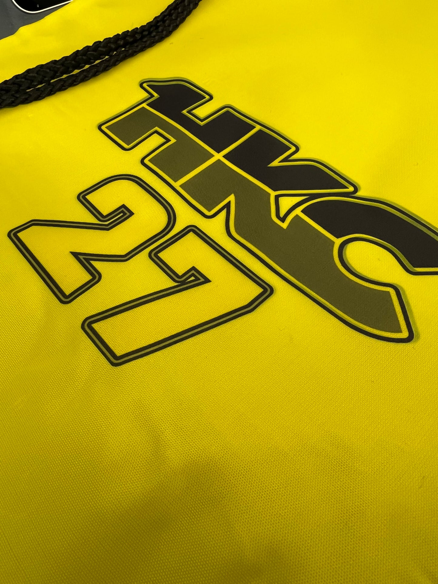 HKC27 Drawstring Bag - Bright Yellow